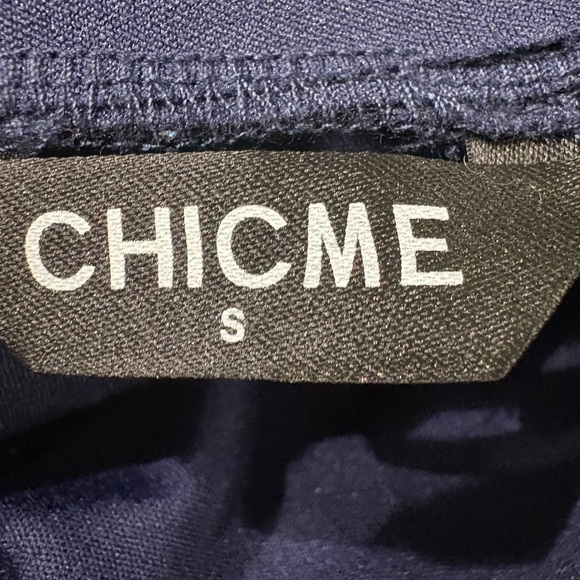 Chicme Elegant Navy Blue Women's Jumpsuit Size Small - Picture 11 of 13